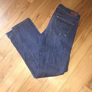 AG “the Premiere skinny straight” distressed Jeans